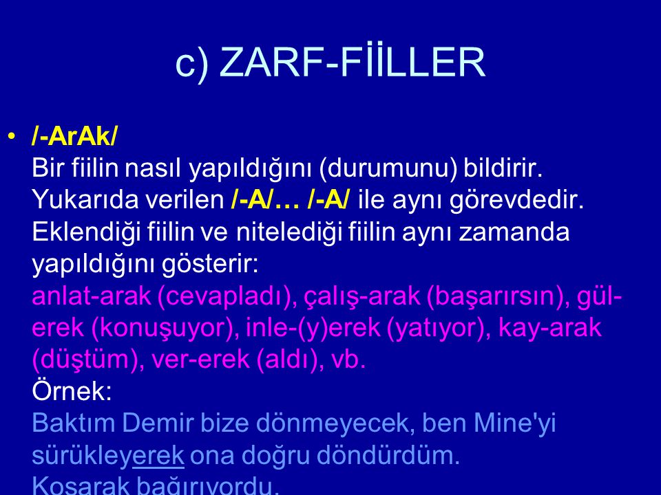 ZARF F LLER. ppt indir